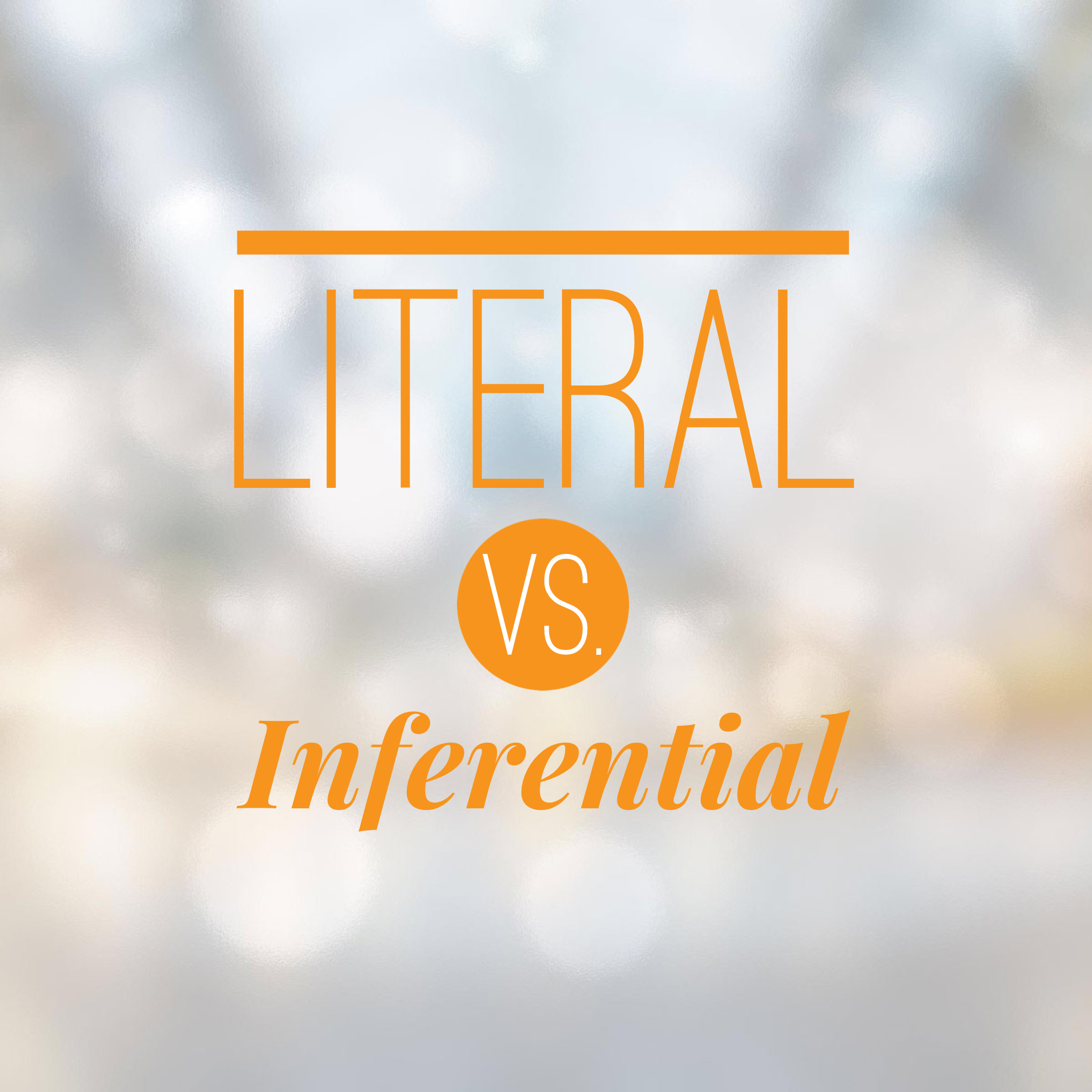 Literal vs. Inferential Communication