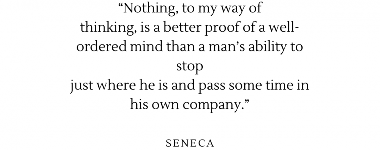 Stop for a moment, take a breath and be in the moment.